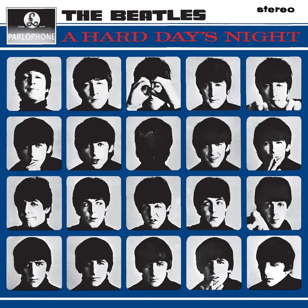 Album cover for A Hard Day’s Night