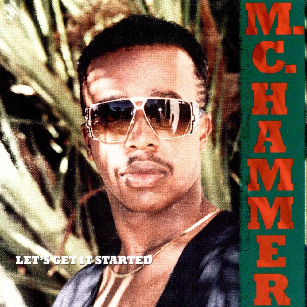 Album cover for Let’s Get It Started by MC Hammer