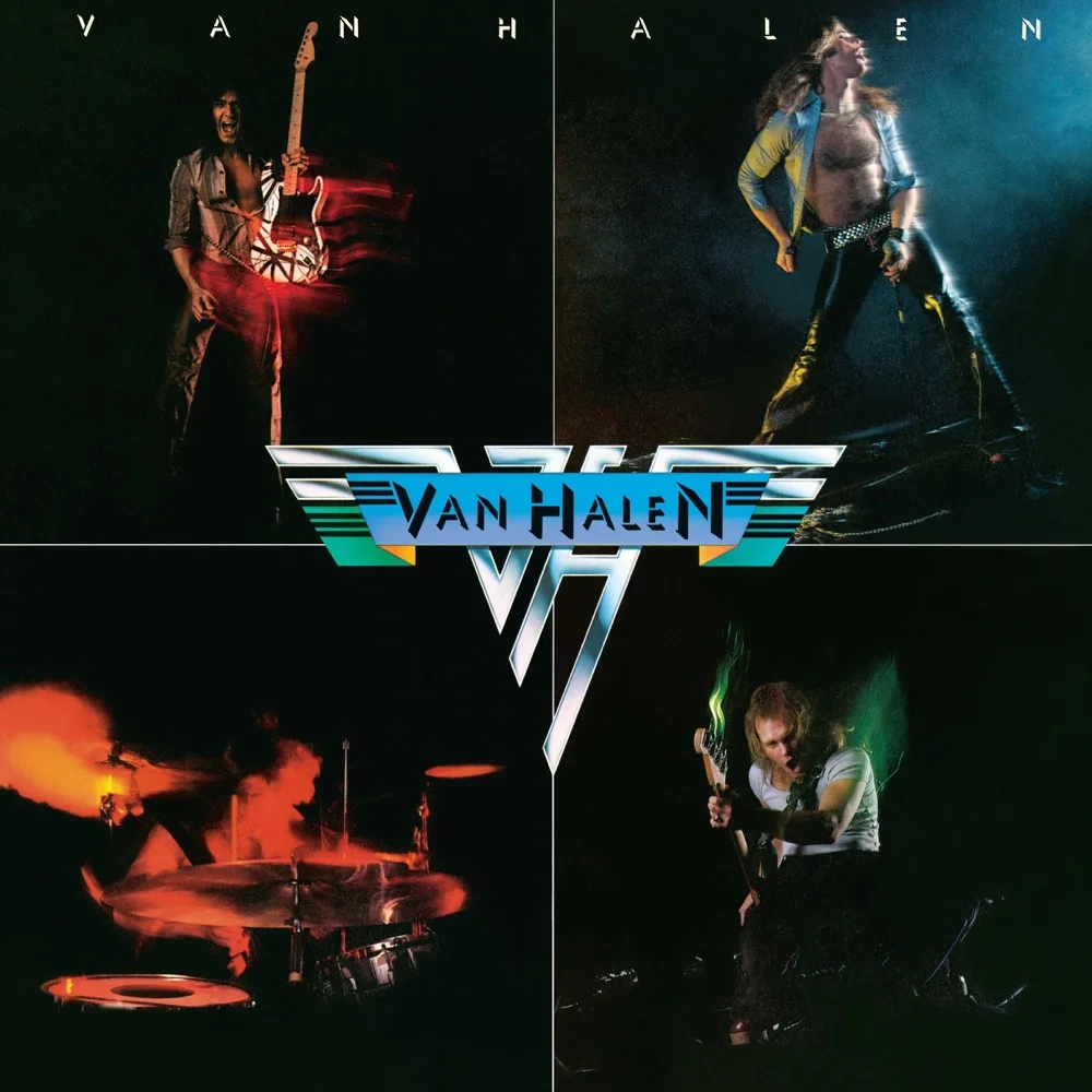 Album cover for Runnin’ with the Devil by Van Halen