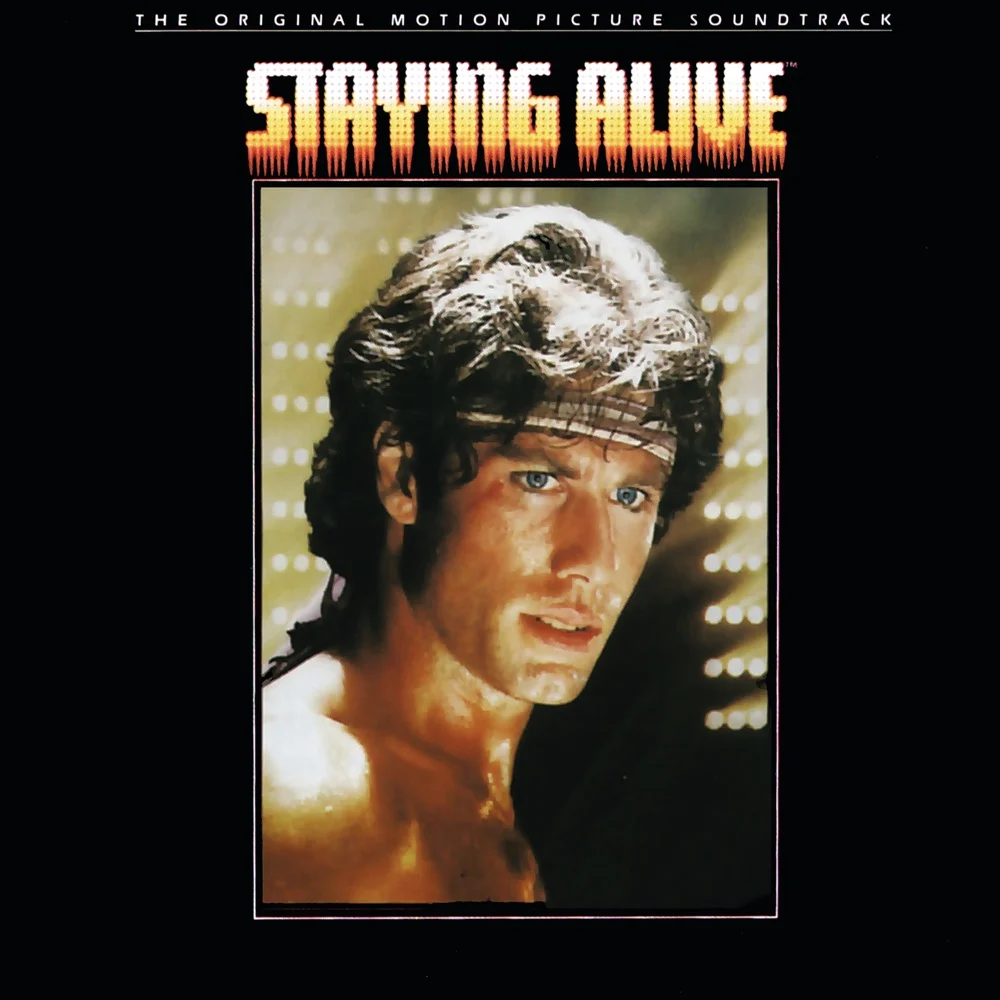 Album cover for Stayin' Alive