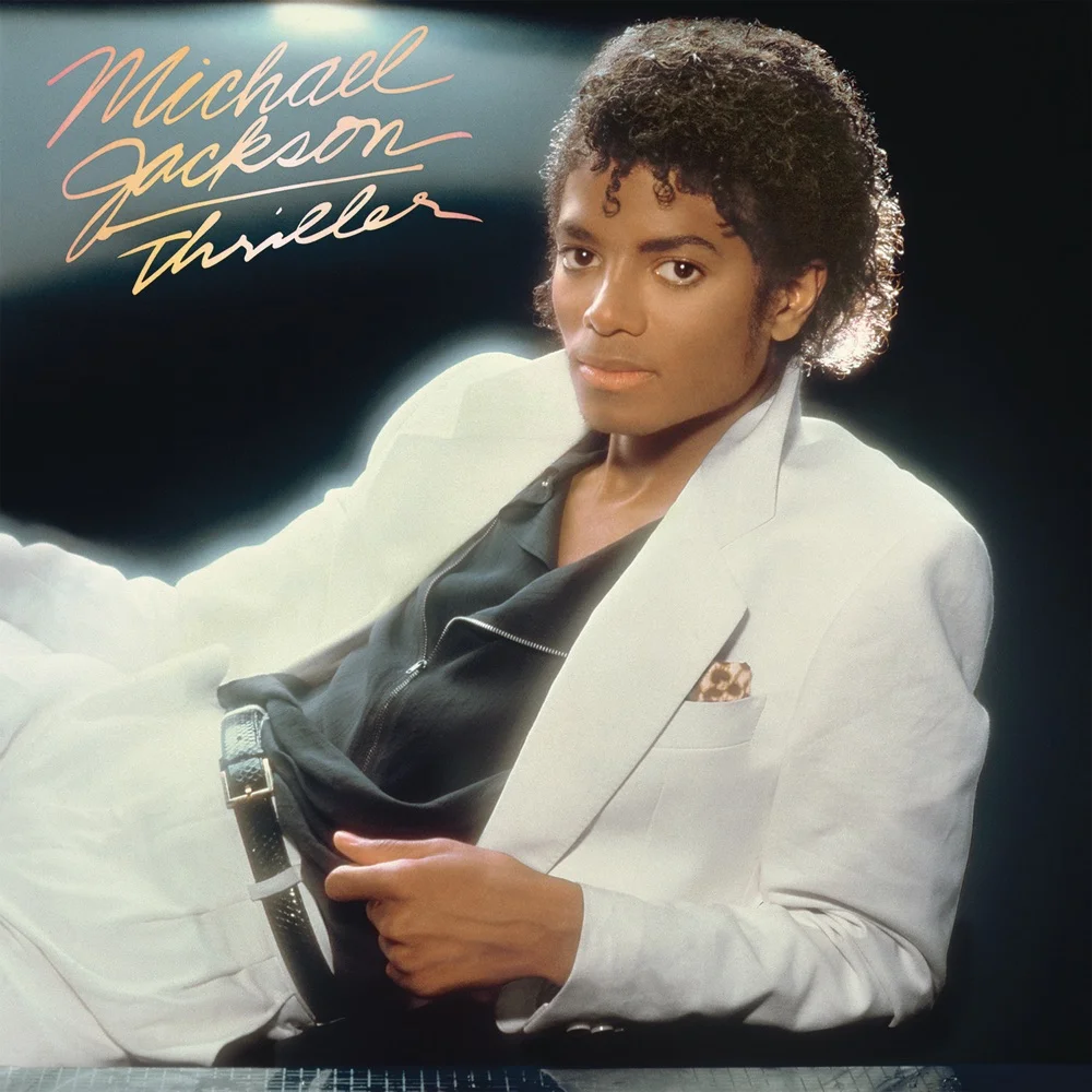 Album cover for Thriller