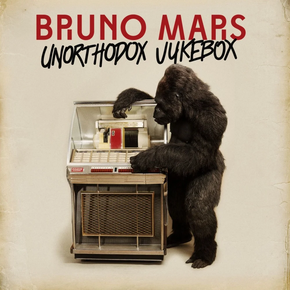Album cover for Treasure by Bruno Mars